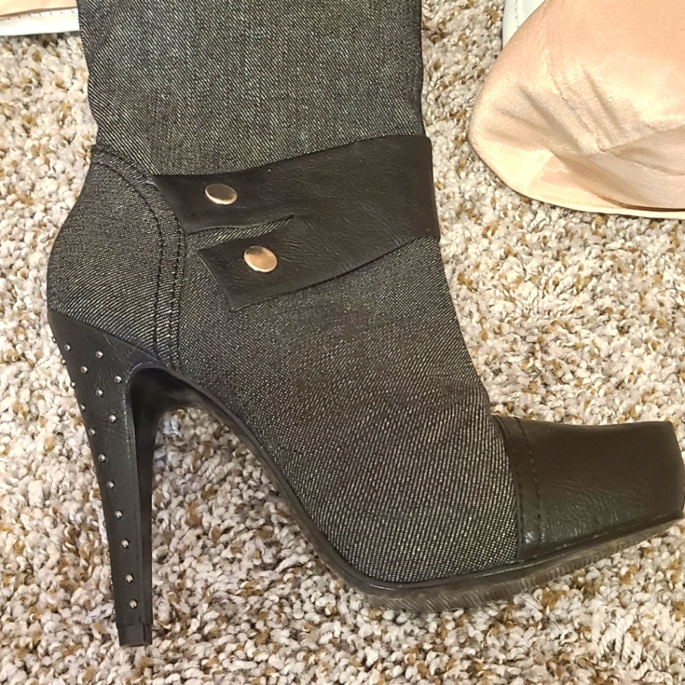 Knee-high boots